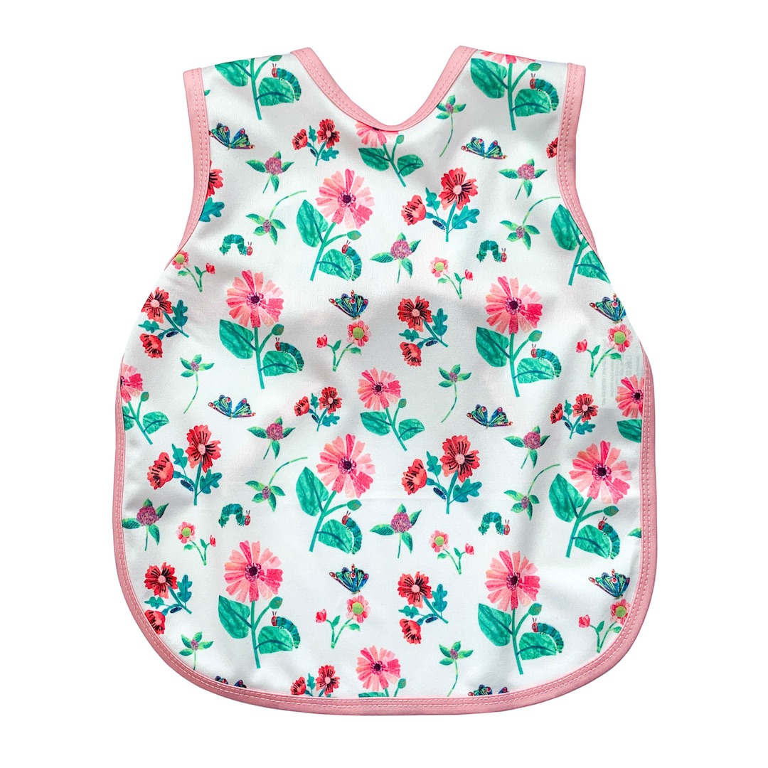 Bapron Baby Bib-Apron - Caterpillar Floral (From the World of Eric ...