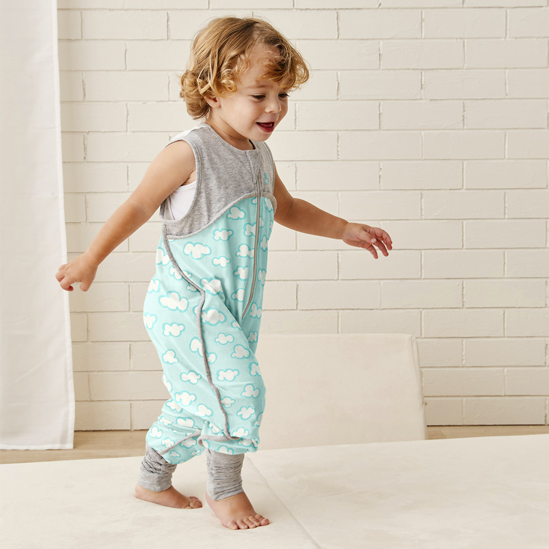 Baby Sleeping Bag with Belly Band | Swaddle to Free Arms - BABY LOVES SLEEP