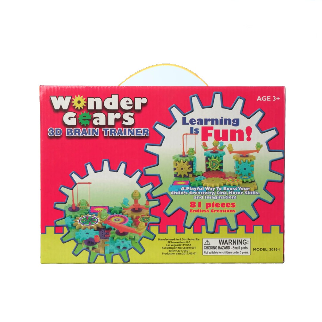 Adventure 3D - Toy Bricks Tape – Wonder Gears 3D Puzzle