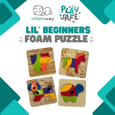 Infantway Playsafe Lil Beginners Foam Puzzle Set