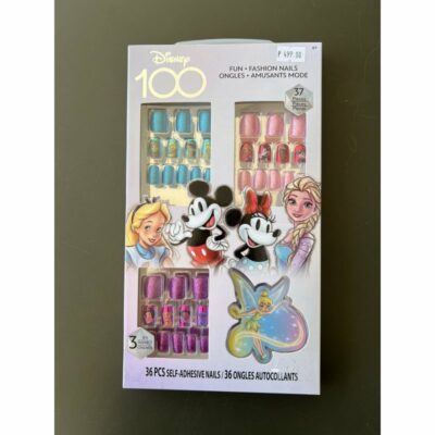 Disney 100 36pk Nail Sticker with File